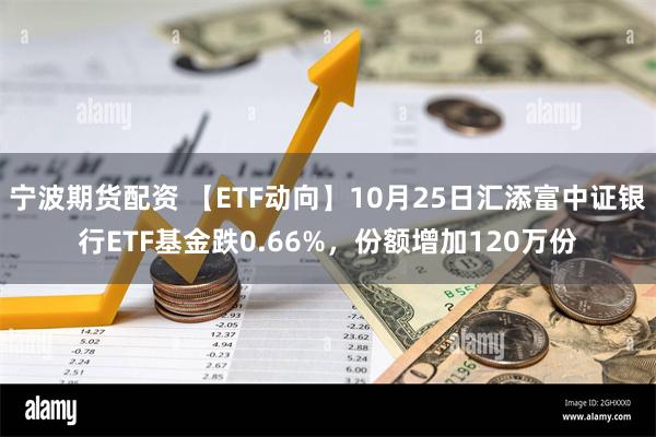 宁波期货配资 【ETF动向】10月25日汇添富中证银行ETF基金跌0.66%，份额增加120万份